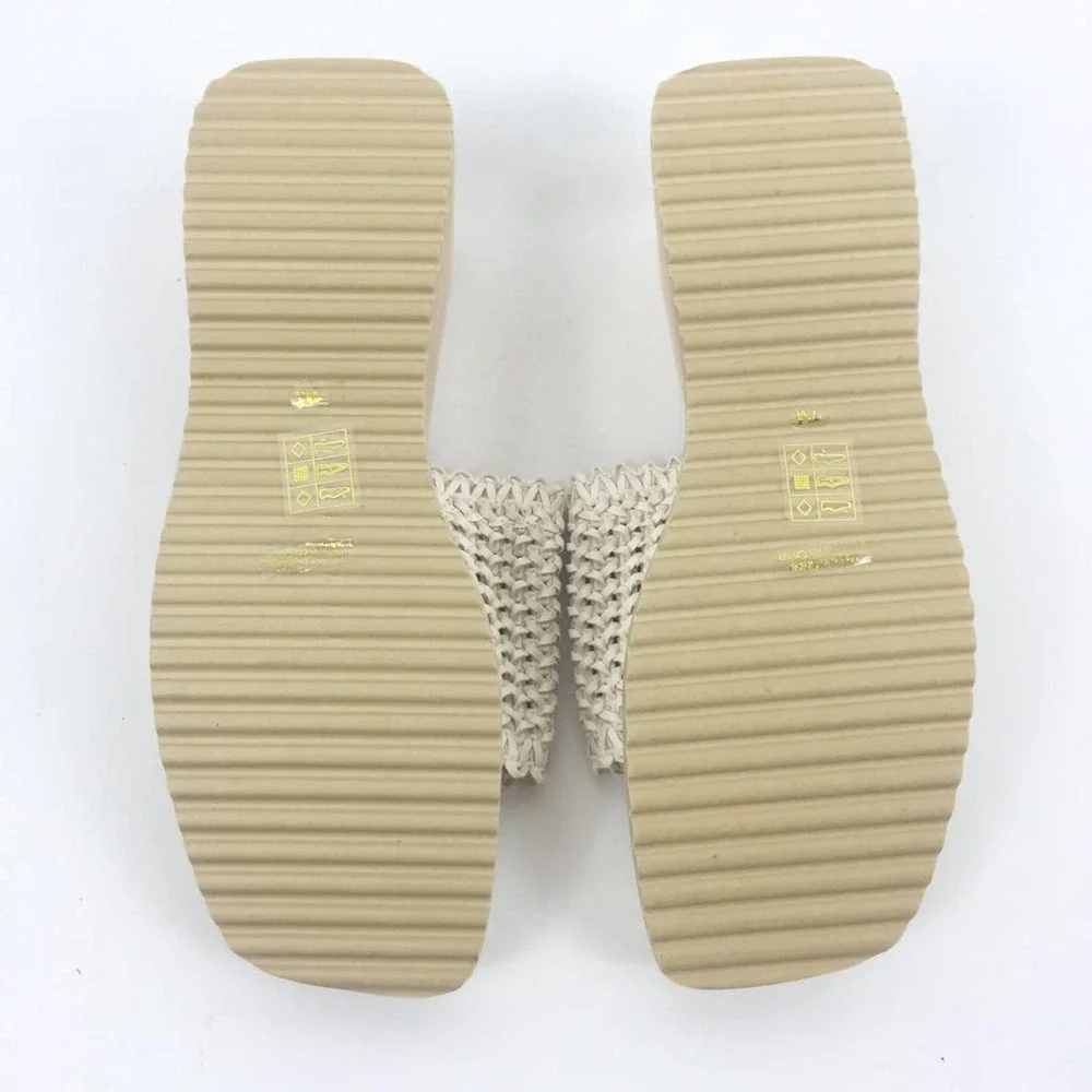 Jeffrey Campbell Dipsey Weave Sandals Size 7M - Picture 5 of 6